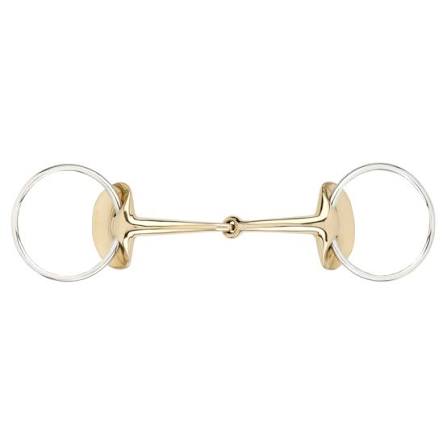 Stübben Golden Wings Loose Ring Snaffle Bit Single Joint