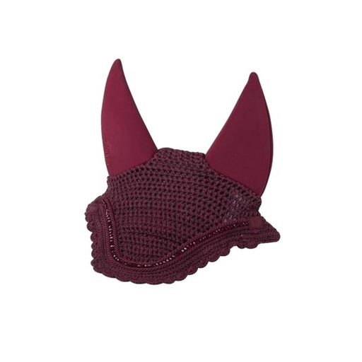 [5056252309663] LeMieux Acoustic Diamante Fly Hood Burgundy