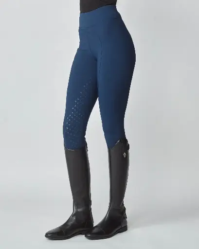 YAGYA Compression Pull-On Breeches Blue