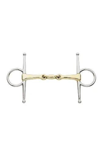 [4046228240299] Kavalkade KavalBit Full Cheek Double Joint 135mm