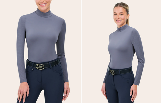 R.J. Classics Jemma Mock Neck Shirt 