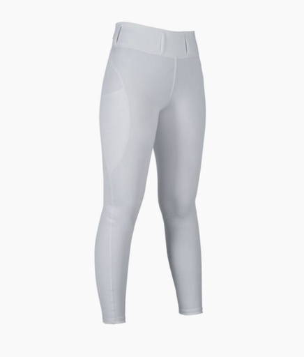 HKM -Jil- Full Seat Riding Leggings WHITE