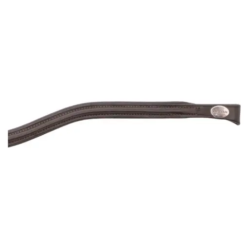 [4055114060040] Kavalkade Browband “Leather Curved" Brown FULL