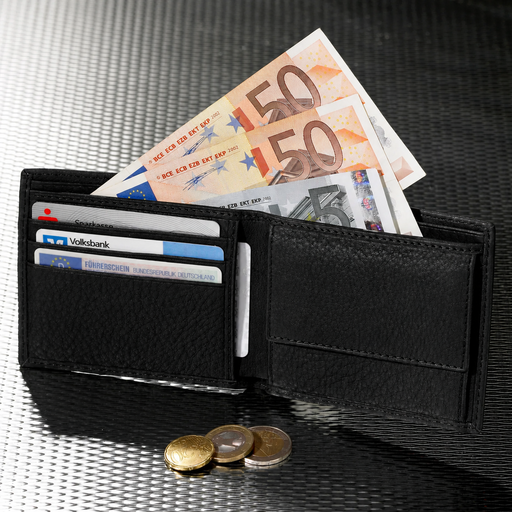 [7630001584891] Stübben Small Wallet (Negro)